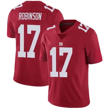 ＃17 Men's Wan'Dale Robinson Red Limited New York Giants Alternate Vapor Untouchable Jersey