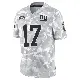 ＃17 Youth Wan'Dale Robinson Arctic Camo Limited New York Giants 2024 Salute to Service Jersey