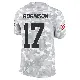 ＃17 Youth Wan'Dale Robinson Arctic Camo Limited New York Giants 2024 Salute to Service Jersey