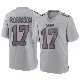 ＃17 Youth Wan'Dale Robinson Gray Game New York Giants Atmosphere Fashion Jersey