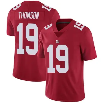 ＃19 Men's Bobby Thomson Red Limited New York Giants Alternate Vapor Untouchable Jersey