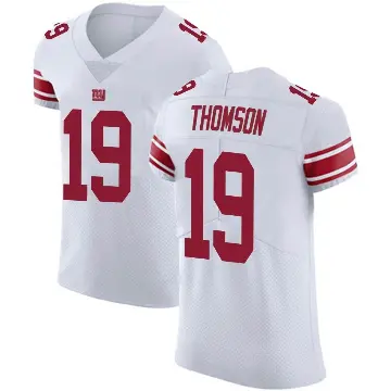 ＃19 Men's Bobby Thomson White Elite New York Giants Vapor Untouchable Jersey