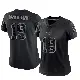 ＃19 Women's Jameis Winston Black Limited New York Giants Reflective Jersey
