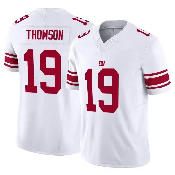 ＃19 Youth Bobby Thomson White Limited New York Giants Vapor F.U.S.E. Jersey