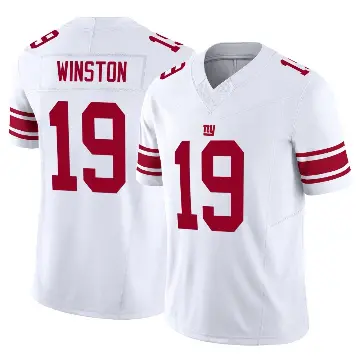 ＃19 Youth Jameis Winston White Limited New York Giants Vapor F.U.S.E. Jersey