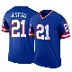 ＃21 Men's Paulson Adebo Royal Legend New York Giants Classic Jersey