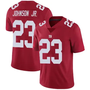 ＃23 Men's Anthony Johnson Jr. Red Limited New York Giants Alternate Vapor Untouchable Jersey