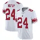 ＃24 Men's Dane Belton White Limited New York Giants Vapor Untouchable Jersey