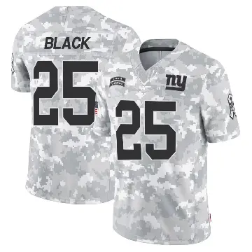 ＃25 Men's Korie Black Arctic Camo Limited New York Giants 2024 Salute to Service Jersey