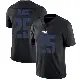 ＃25 Men's Korie Black Black Impact Limited New York Giants Jersey