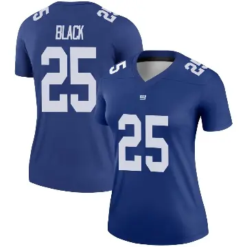 ＃25 Women's Korie Black Royal Legend New York Giants Jersey