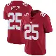 ＃25 Youth Dante Miller Red Limited New York Giants Alternate Vapor Untouchable Jersey