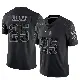 ＃25 Youth Korie Black Black Limited New York Giants Reflective Jersey