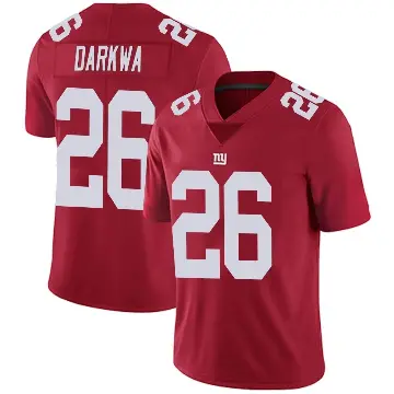 ＃26 Youth Orleans Darkwa Red Limited New York Giants Alternate Vapor Untouchable Jersey