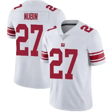 ＃27 Men's Tyler Nubin White Limited New York Giants Vapor Untouchable Jersey