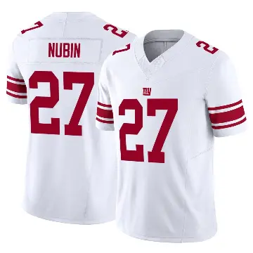 ＃27 Youth Tyler Nubin White Limited New York Giants Vapor F.U.S.E. Jersey