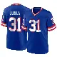 ＃31 Men's Nic Jones Royal Game New York Giants Classic Jersey