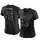 ＃33 Women's Dion Lewis Black Limited New York Giants Reflective Jersey