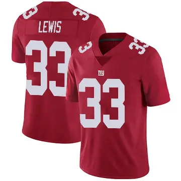 ＃33 Youth Dion Lewis Red Limited New York Giants Alternate Vapor Untouchable Jersey