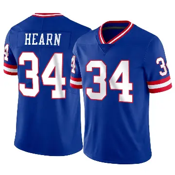 ＃34 Men's Azizi Hearn Limited New York Giants Classic Vapor Jersey