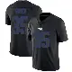 ＃35 Men's Art Green Black Impact Limited New York Giants Jersey