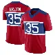 ＃35 Men's Art Green Red Limited New York Giants Century Alternate Vapor F.U.S.E. Jersey