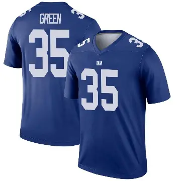 ＃35 Men's Art Green Royal Legend New York Giants Jersey