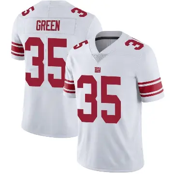 ＃35 Youth Art Green White Limited New York Giants Vapor Untouchable Jersey