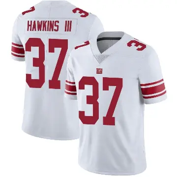 ＃37 Youth Tre Hawkins III White Limited New York Giants Vapor Untouchable Jersey