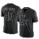 ＃43 Youth Darrian Beavers Black Limited New York Giants Reflective Jersey