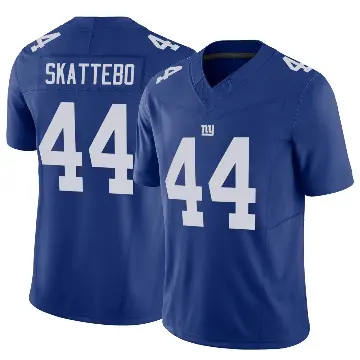 ＃44 Youth Cam Skattebo Royal Limited New York Giants Vapor F.U.S.E. Jersey