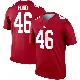 ＃46 Men's Trace Ford Red Legend New York Giants Inverted Jersey