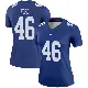 ＃46 Women's Trace Ford Royal Legend New York Giants Jersey
