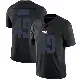 ＃49 Men's Matthew Adams Black Impact Limited New York Giants Jersey