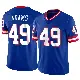 ＃49 Men's Matthew Adams Limited New York Giants Classic Vapor Jersey