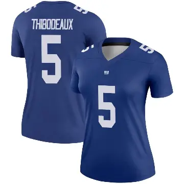 ＃5 Women's Kayvon Thibodeaux Royal Legend New York Giants Jersey