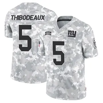 ＃5 Youth Kayvon Thibodeaux Arctic Camo Limited New York Giants 2024 Salute to Service Jersey