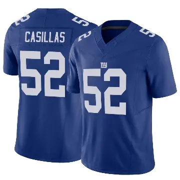 ＃52 Youth Jonathan Casillas Royal Limited New York Giants Vapor F.U.S.E. Jersey