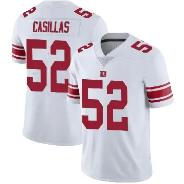 ＃52 Youth Jonathan Casillas White Limited New York Giants Vapor Untouchable Jersey