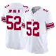 ＃52 Youth Victor Dimukeje White Limited New York Giants Vapor F.U.S.E. Jersey