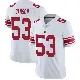 ＃53 Men's Harry Carson White Limited New York Giants Vapor Untouchable Jersey