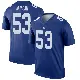 ＃53 Youth Darius Muasau Royal Legend New York Giants Jersey