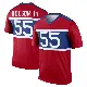 ＃55 Men's James Hudson III Red Legend New York Giants Century Alternate Jersey