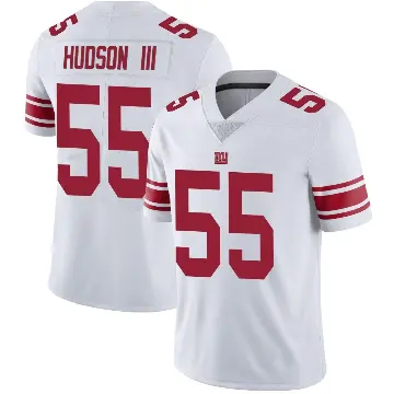＃55 Youth James Hudson III White Limited New York Giants Vapor Untouchable Jersey
