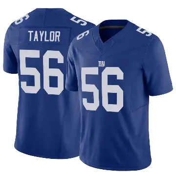 ＃56 Men's Lawrence Taylor Royal Limited New York Giants Vapor F.U.S.E. Jersey