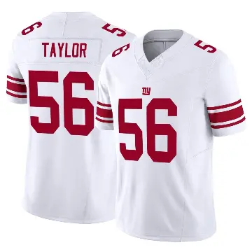 ＃56 Men's Lawrence Taylor White Limited New York Giants Vapor F.U.S.E. Jersey