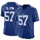 ＃57 Men's Chauncey Golston Royal Limited New York Giants Vapor F.U.S.E. Jersey