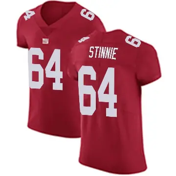＃64 Men's Aaron Stinnie Red Elite New York Giants Alternate Vapor Untouchable Jersey