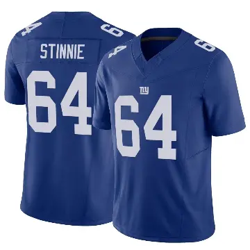 ＃64 Youth Aaron Stinnie Royal Limited New York Giants Vapor F.U.S.E. Jersey