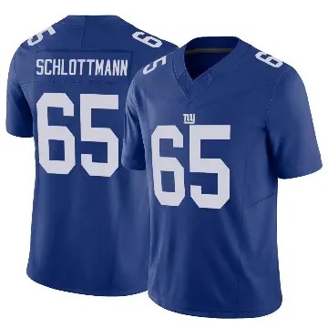 ＃65 Youth Austin Schlottmann Royal Limited New York Giants Vapor F.U.S.E. Jersey